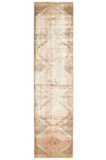 Distressed Vintage Runner Rug - Thumbnail