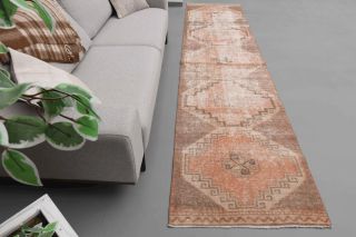 Distressed Vintage Runner Rug - Thumbnail