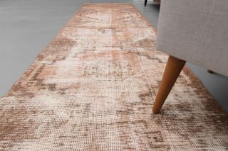 Distressed Vintage Runner Rug - Thumbnail