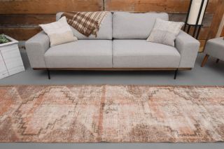 Distressed Vintage Runner Rug - Thumbnail