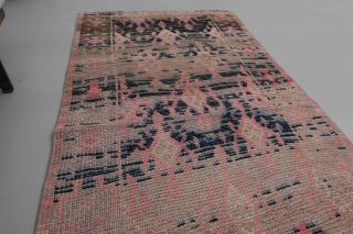 Faded Oushak Runner Rug - Thumbnail