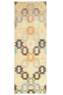 Beige Vintage Runner Rug - Thumbnail