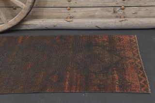 Blackened Vintage Runner Rug - Thumbnail