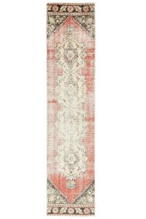 Vintage Oriental Runner Rug - Thumbnail