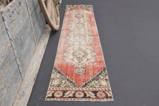 Vintage Oriental Runner Rug - Thumbnail