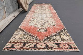 Vintage Oriental Runner Rug - Thumbnail