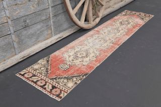 Vintage Oriental Runner Rug - Thumbnail