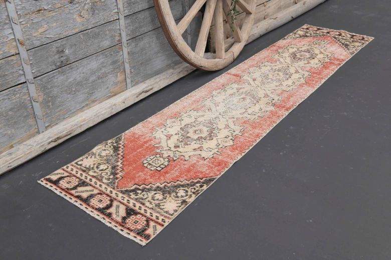 Vintage Oriental Runner Rug