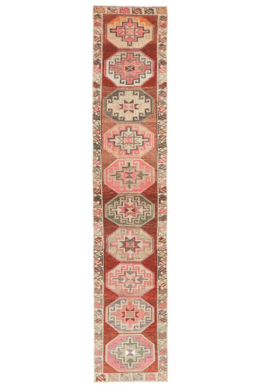 Vintage Turkish Runner Rug