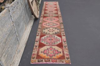 Vintage Turkish Runner Rug - Thumbnail