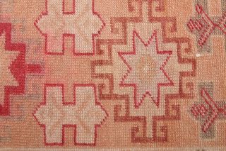 Hand-Knotted Anatolian Vintage Long Runner Rug - Thumbnail