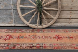 Vintage Handmade Runner Rug - Thumbnail