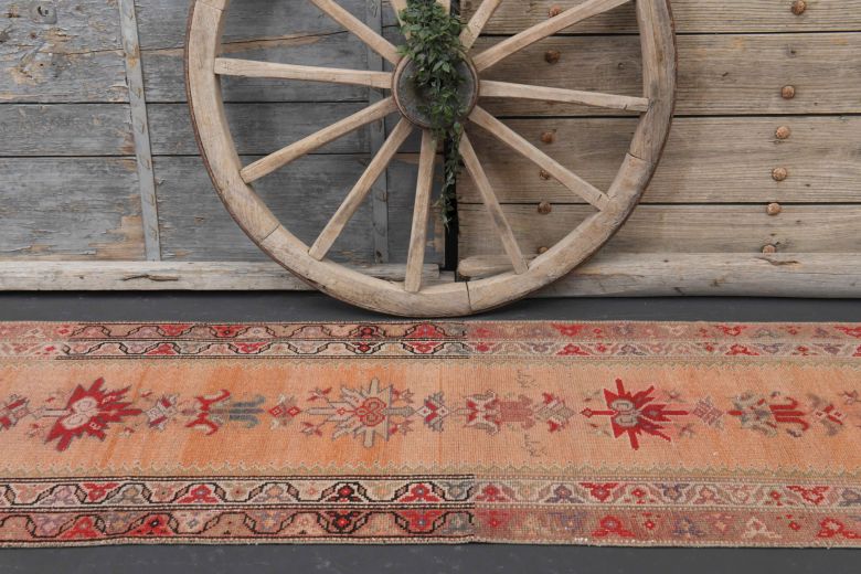 Vintage Handmade Runner Rug