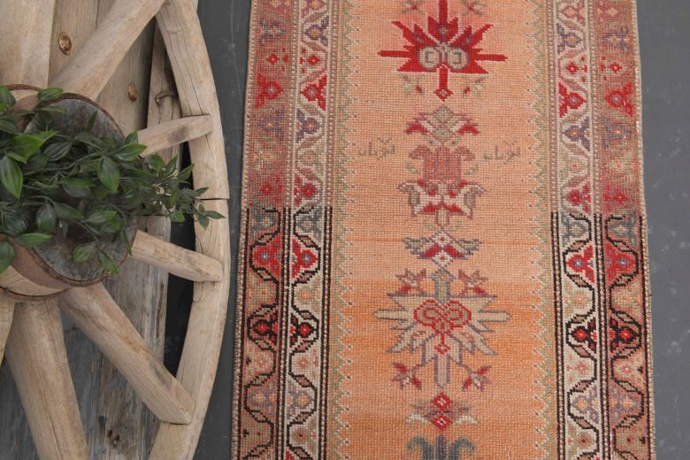 Vintage Handmade Runner Rug