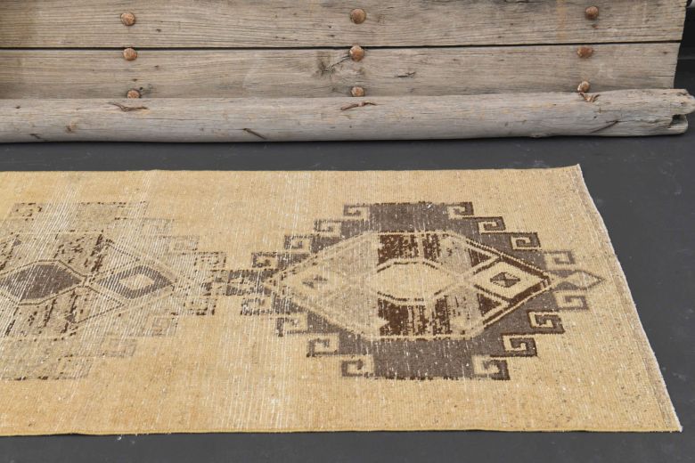 3x12 Vintage Turkish Runner Rug