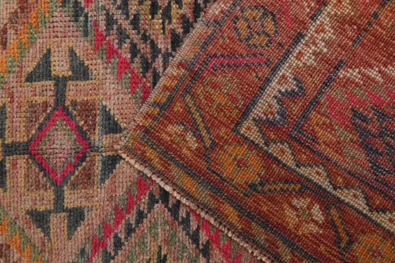 Vintage Handwoven Runner Rug