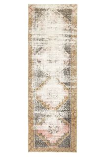 Oushak Vintage Runner Rug - Thumbnail