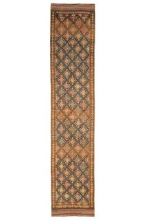 Vintage Ikat Runner Rug - Thumbnail