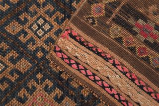 Vintage Ikat Runner Rug - Thumbnail