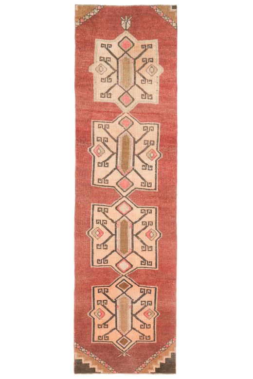 Red Vintage Runner Rug