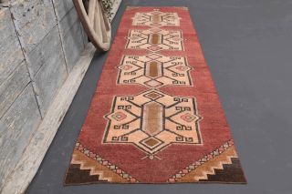 Red Vintage Runner Rug - Thumbnail