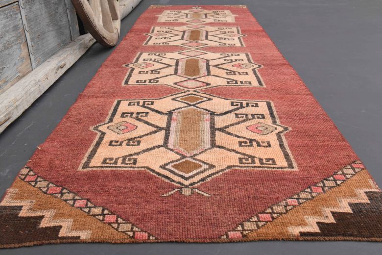 Red Vintage Runner Rug