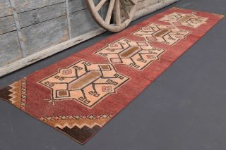 Red Vintage Runner Rug - Thumbnail