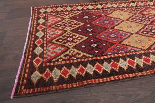 Unique Motifs- Original Vintage Runner Rug - Thumbnail