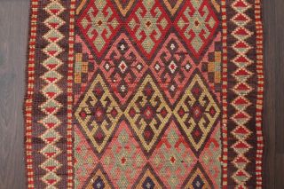 Unique Motifs- Original Vintage Runner Rug - Thumbnail