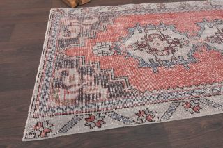 Oriental Vintage Runner Rug - Thumbnail