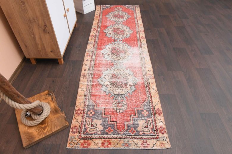 Vintage Oriental Runner Rug