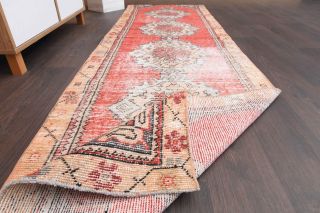 Vintage Oriental Runner Rug - Thumbnail