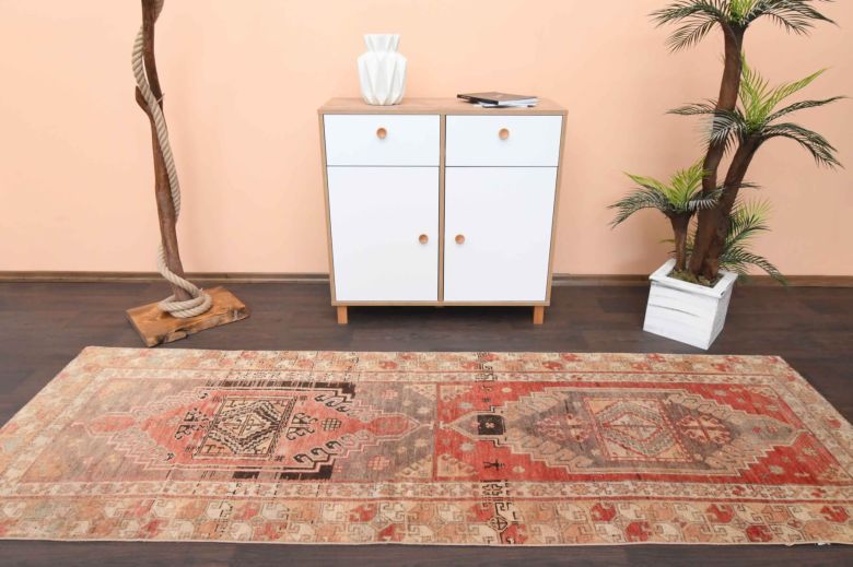 3x9 Vintage Oriental Runner Rug