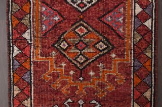 Vibrant Red - Vintage Runner Rug - Thumbnail