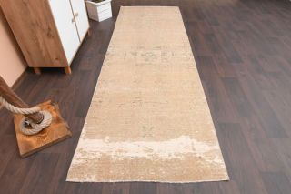 Copper Colored - Vintage Runner Rug - Thumbnail