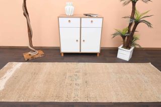 Copper Colored - Vintage Runner Rug - Thumbnail