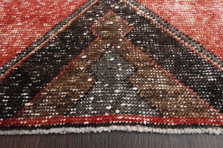 Red Vintage Runner Rug