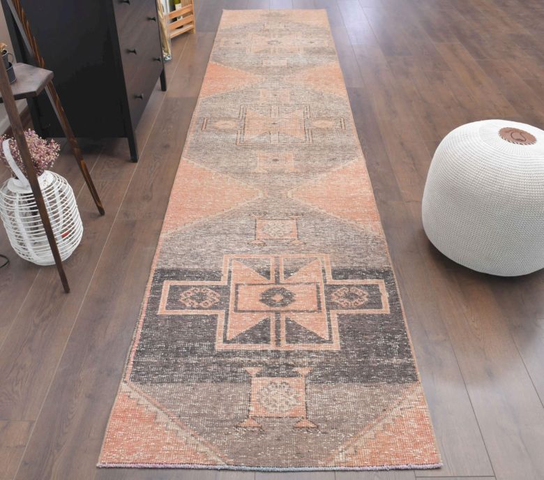 Vintage Oushak Runner Rug