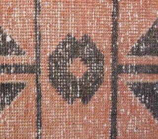 Vintage Oushak Runner Rug - Thumbnail