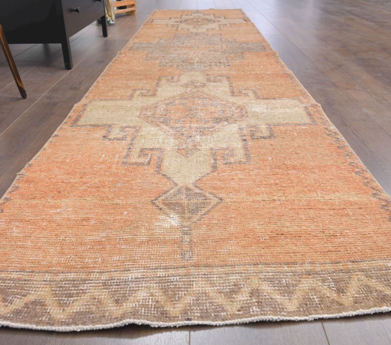 Vintage Oushak Runner Rug