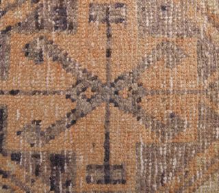 Vintage Oushak Runner Rug - Thumbnail