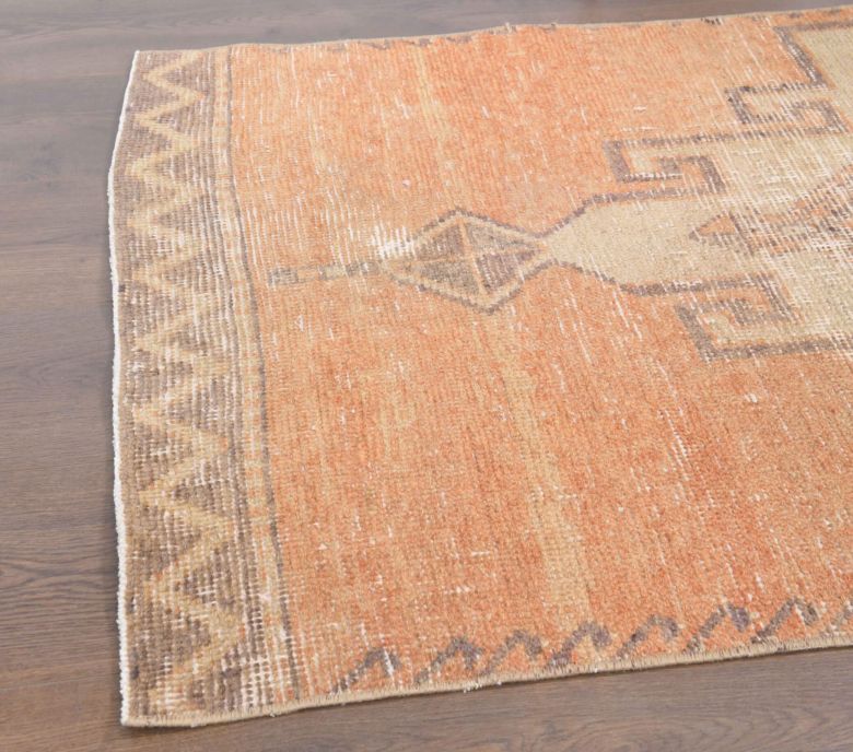 Vintage Oushak Runner Rug