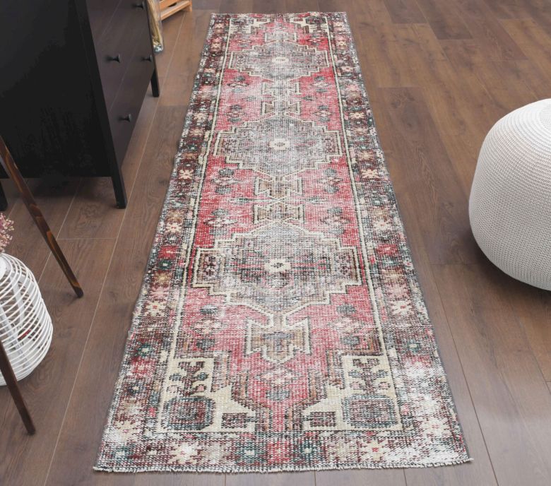 Vintage Oushak Runner Rug