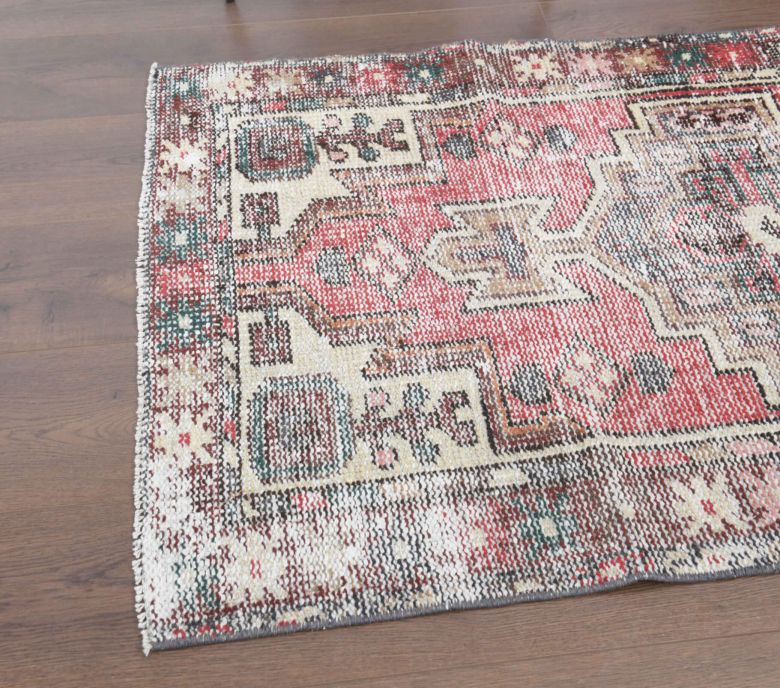 Vintage Oushak Runner Rug