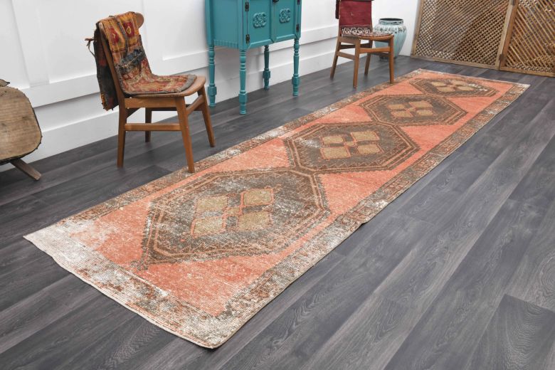 Vintage Anatolian Long Runner Rug