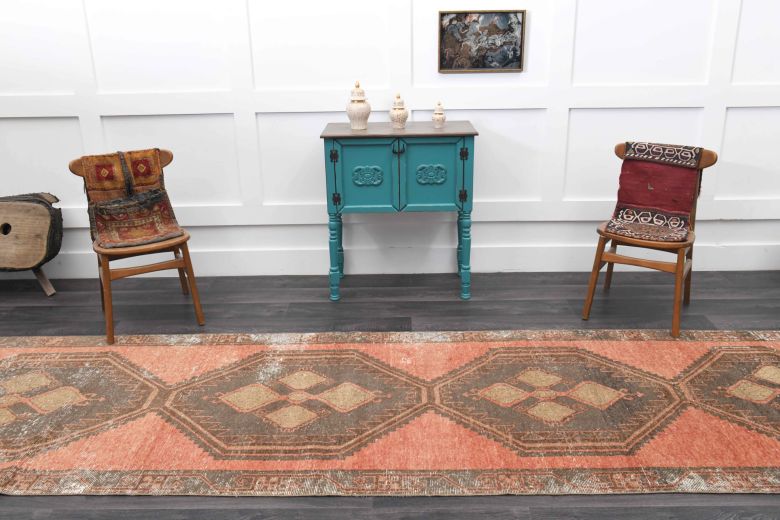 Vintage Anatolian Long Runner Rug