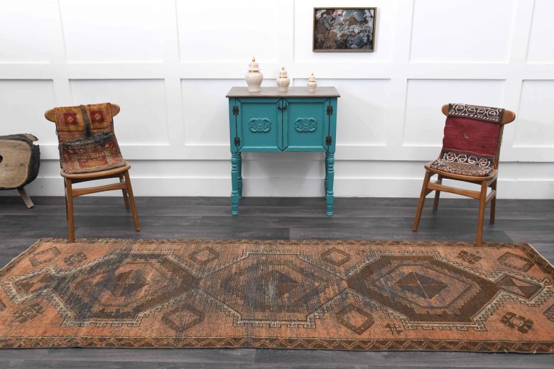 Vintage Handmade Runner Rug