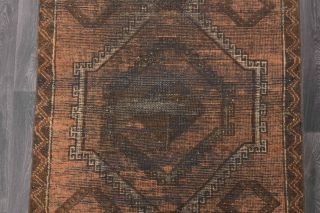 Vintage Handmade Runner Rug - Thumbnail