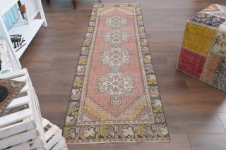 Oriental Vintage Runner Rug - Thumbnail