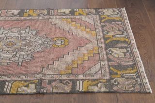 Oriental Vintage Runner Rug - Thumbnail